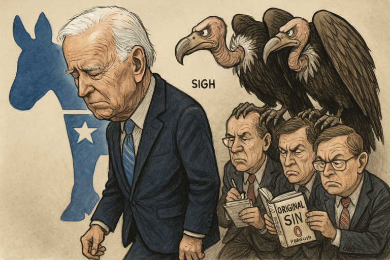 La tragicomedia azul: Biden, los demócratas y el naufragio anunciado